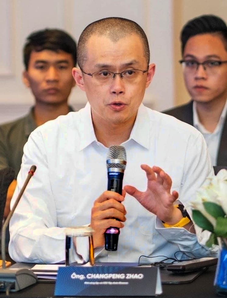 Photo of Changpeng Zhao